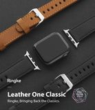  Dây Đeo Apple Watch 45mm / 44mm / 42mm RINGKE Leather One Classic 