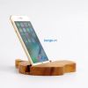 Đế dựng điện thoại, máy tính bảng hình quả táo bằng gỗ
