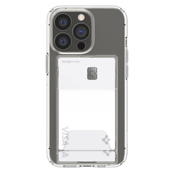  Ốp lưng iPhone 15 Pro Max Spigen Crystal Slot Crystal Clear 