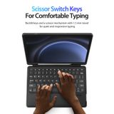 Bao da bàn phím Galaxy Tab S9/S9 FE 11" Dux Ducis DK Series 