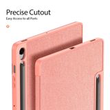  Bao da Samsung Galaxy Tab S10 FE Plus Duxducis Domo Series có ngăn đựng bút 