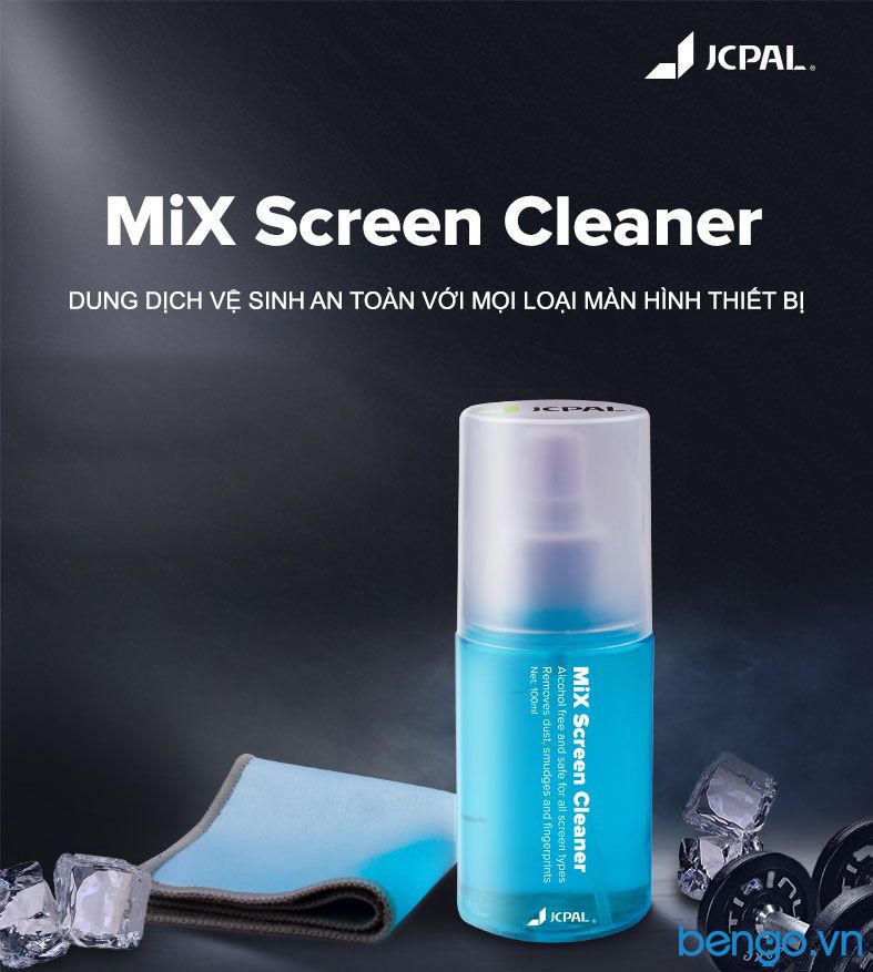  Dung Dịch Vệ Sinh JCPAL Mix Screen Acohol-Free 