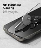  [Combo 2] Dán cường lực kèm khung dán iPhone 15 Pro Max RINGKE Easy Slide Tempered Glass 