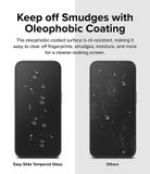  [Combo 2] Dán cường lực kèm khung dán iPhone 15 Pro Max RINGKE Easy Slide Tempered Glass 