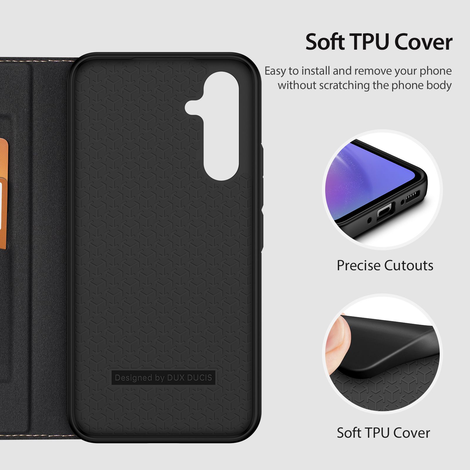  Bao da Samsung Galaxy A54 DuxDucis Skin X2 