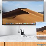  Sạc nhanh ACEFAST A19 GaN 65W cổng USB-C + USB-A + HUB (US) - Bảo hành 24 tháng 