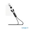 Cáp HyperDrive Lanyard USB-C To Lightning 18W MFI Dài 1m - HD-CLM303