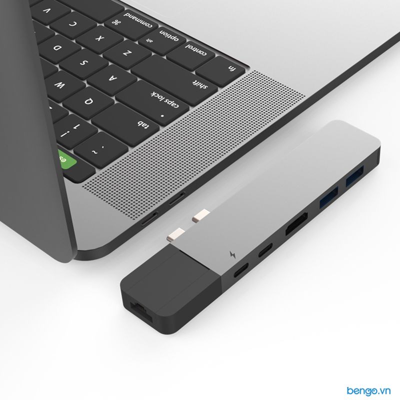  Cổng chuyển Hyperdrive NET 6 in 2 Hub USB-C cho MacBook Pro và MacBook Air - GN28N 