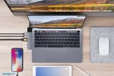  Cổng chuyển Hyperdrive NET 6 in 2 Hub USB-C cho MacBook Pro và MacBook Air - GN28N 