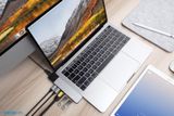  Cổng chuyển Hyperdrive NET 6 in 2 Hub USB-C cho MacBook Pro và MacBook Air - GN28N 