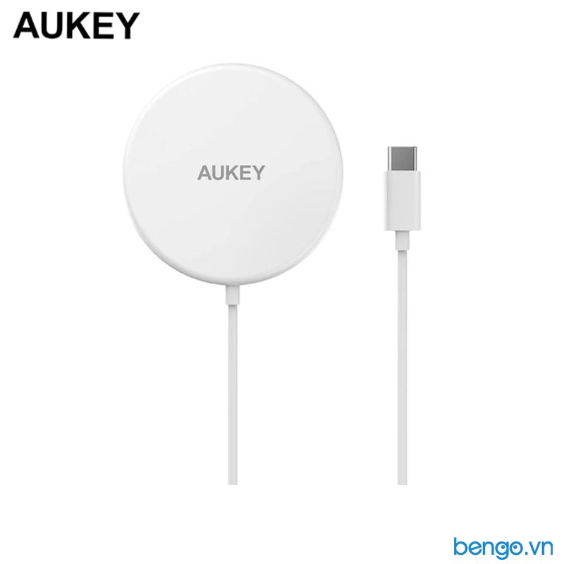  Đế Sạc Nhanh Không Dây AUKEY Aircore Wireless Charger 15W Magnetic Qi Certified - LC-A1 