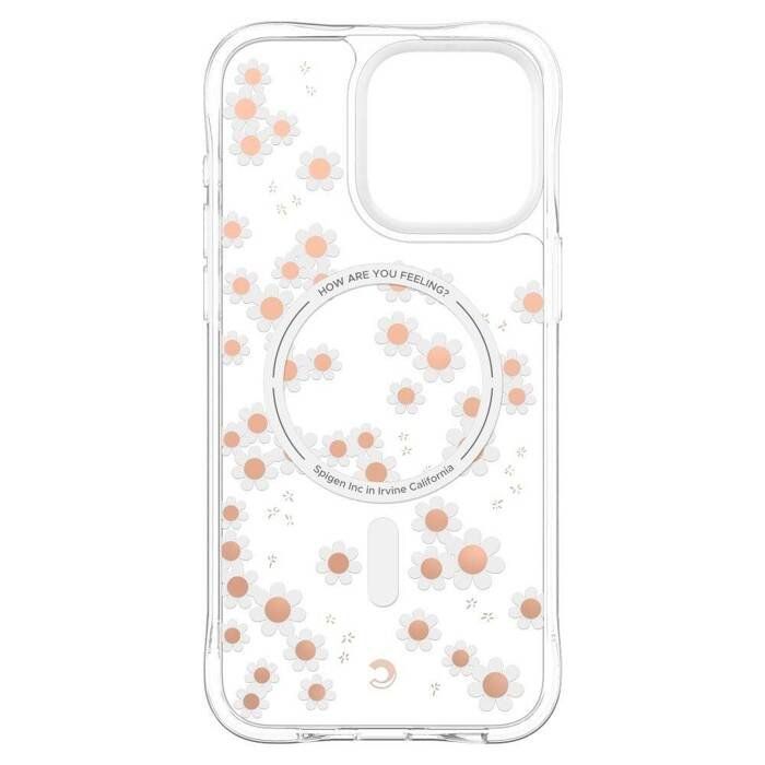  Ốp lưng iPhone 15 Pro Max Spigen Cecile White Daisy Mag 