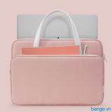  Túi Xách TOMTOC (USA) Briefcase Premium Cho MacBook Pro 13”/14”, Ultrabook 13″ - H21-C01 