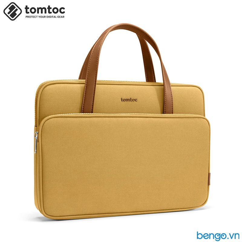  Túi Xách TOMTOC (USA) Briefcase Premium Cho MacBook Pro 13”/14”, Ultrabook 13″ - H21-C01 