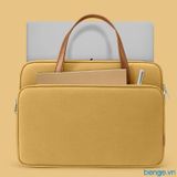  Túi Xách TOMTOC (USA) Briefcase Premium Cho MacBook Pro 13”/14”, Ultrabook 13″ - H21-C01 