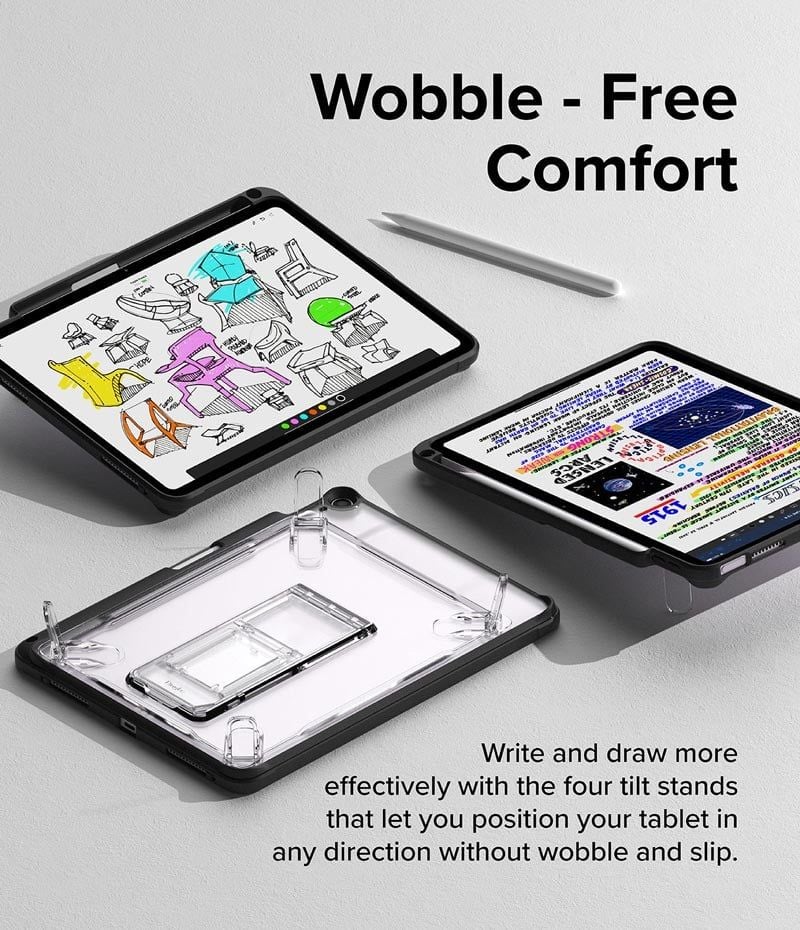  Ốp lưng iPad Air 6 M3/M2 13-inch / Air 6 M3/M2 11-inch / Air 5 / Air 4 Ringke Fusion Sketch Stand 