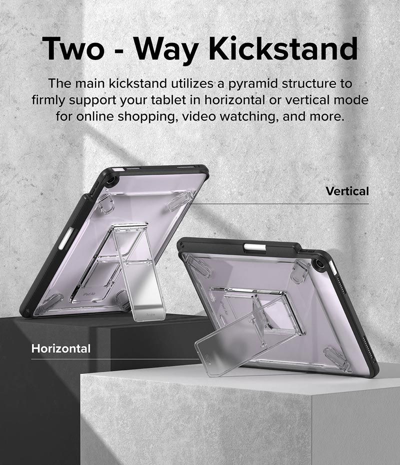  Ốp lưng iPad Air 6 M3/M2 13-inch / Air 6 M3/M2 11-inch / Air 5 / Air 4 Ringke Fusion Sketch Stand 