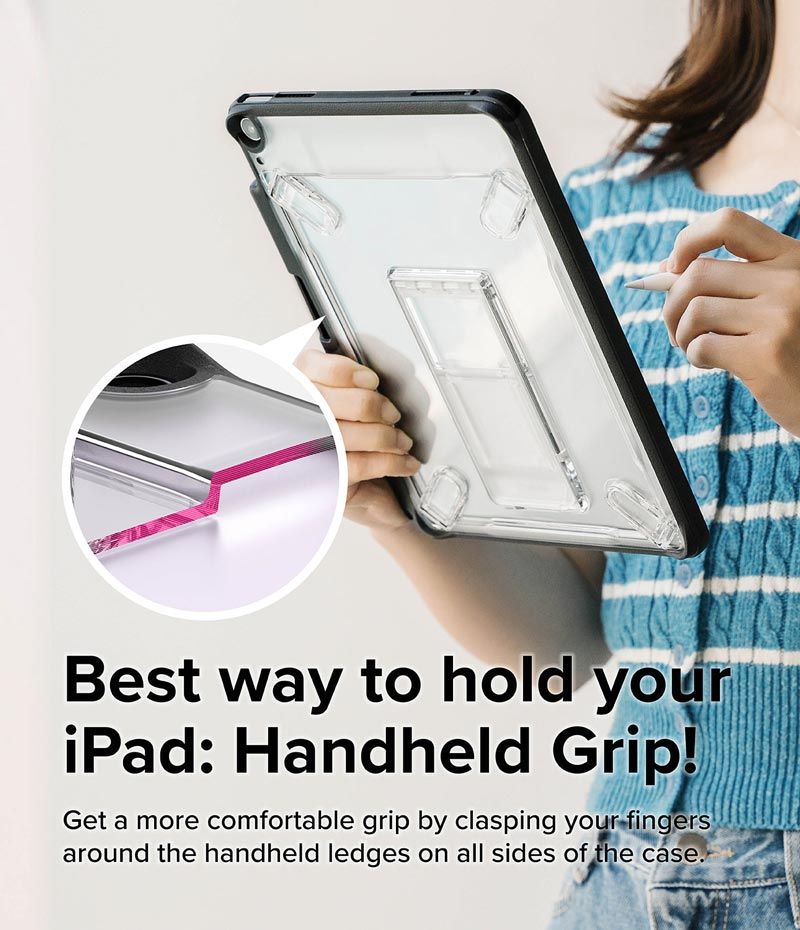 Ốp lưng iPad Air 6 M3/M2 13-inch / Air 6 M3/M2 11-inch / Air 5 / Air 4 Ringke Fusion Sketch Stand 