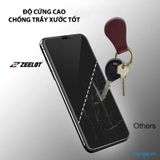  Dán cường lực iPhone 11 Pro Max/iPhone 11 Pro/iPhone 11 Zeelot PureGlass Full chống bụi loa thoại 