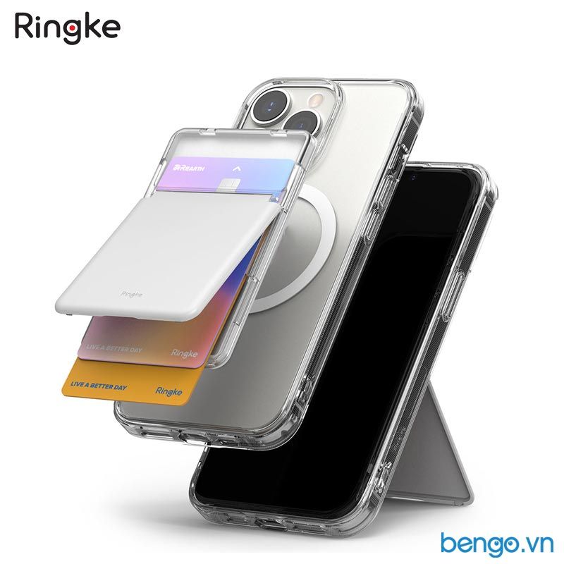  Giá đỡ kiêm ngăn đựng thẻ RINGKE Magnetic Stand Slot Card Holder 