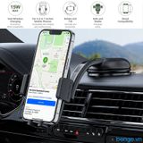 Giá Đỡ Sạc Nhanh Không Dây Trên Ô Tô 15W ACEFAST - D10 