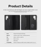  Bao Da Samsung Galaxy S22 Ultra RINGKE Folio Signature Standard 