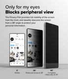  [Combo 2] Dán cường lực chống nhìn trộm Samsung Galaxy S25 Ultra RINGKE Easy Slide Privacy Tempered Glass 