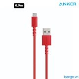  Cáp Điện Thoại Anker PowerLine Select+ USB-C To USB 2.0 Dài 0.9m/1.8m 
