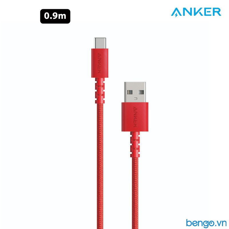  Cáp Điện Thoại Anker PowerLine Select+ USB-C To USB 2.0 Dài 0.9m/1.8m 