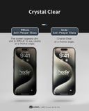  Dán cường lực iPhone 16 Pro Max Hoda Chống Nhìn Trộm + Chống Chói (Anti-Peeper with Anti-Reflection) 