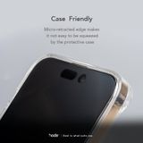  Cường lực Hoda iPhone 16 Pro Max 2 in 1 Chống nhìn trộm + chống vân tay (kèm khung dán lấy bụi) 