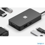  HUB Microsoft Travel USB Type-C 5 in 1 - Xám 