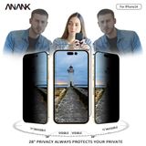  Dán Cường Lực IPhone 14 Pro Max/ 14 Pro ANANK 2.5D Full Chống Nhìn Trộm 