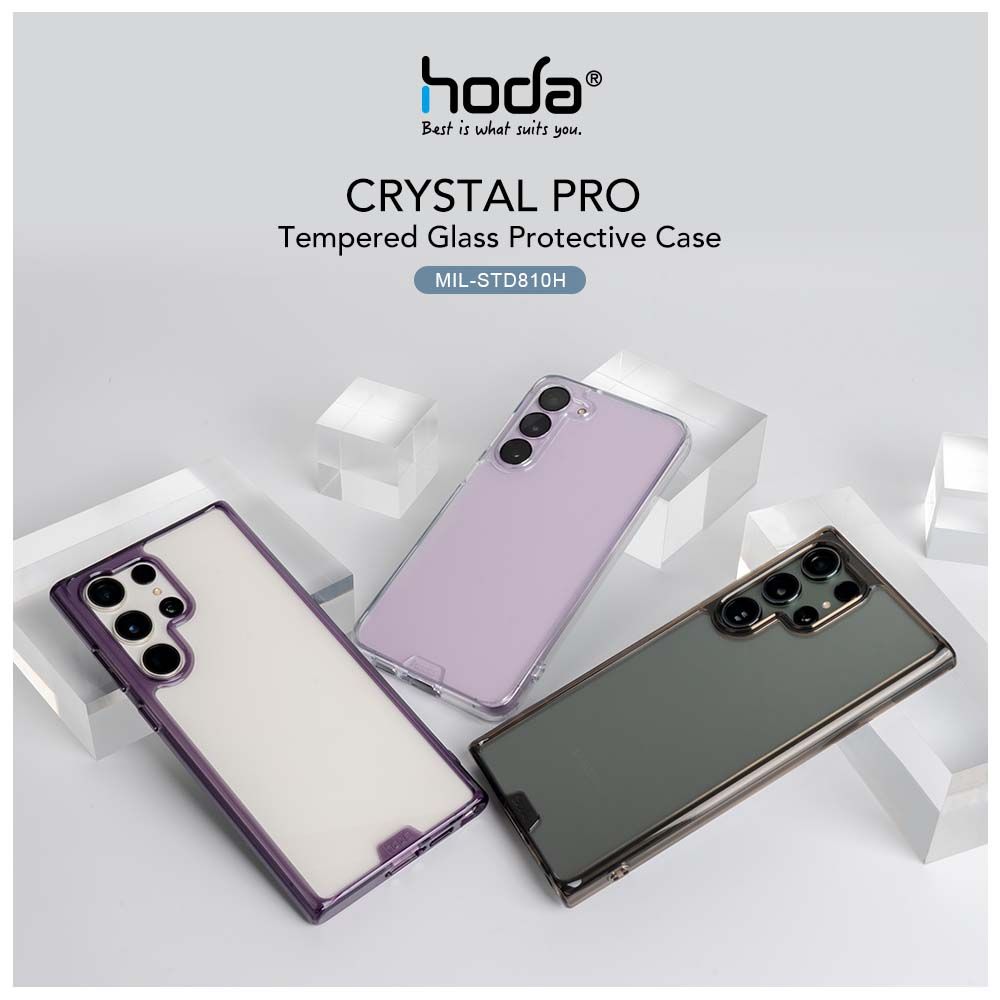  Ốp Lưng Hoda Samsung Galaxy S23 Ultra Crystal Pro Glass 