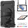  Ốp lưng Samsung Galaxy Tab A8 SM-X200/X205 10.5" chống sốc có chân dựng, dán màn hình và dây đeo - Đen 