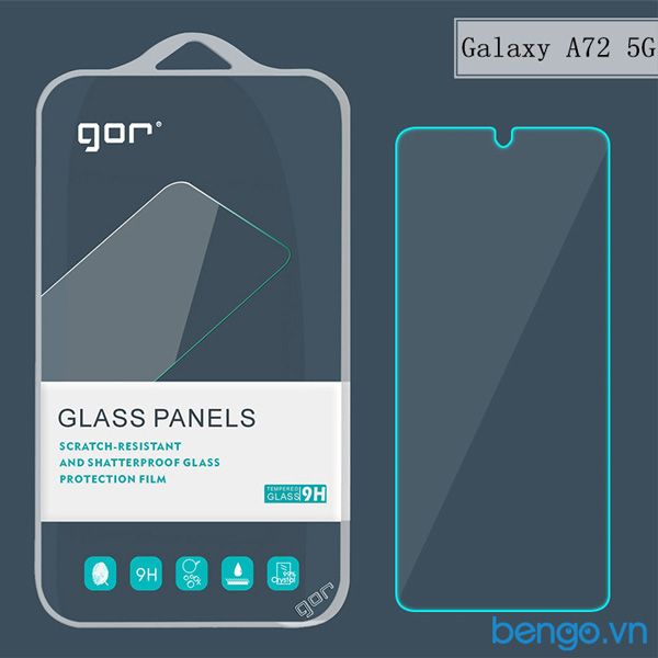  Dán màn hình cường lực GOR cho Samsung Galaxy A72/A52/A52s 5G (Hộp 2 miếng) 