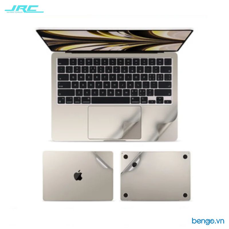  Bộ Dán Macbook Air M2 2022 JRC 3M 4 In 1 - 4 Màu 