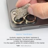  Lens HODA Sapphire V.2 Cho iPhone 13 Pro Max/IPhone 13 Pro (3 Vòng) 