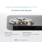  Lens HODA Sapphire V.2 Cho iPhone 13 Pro Max/IPhone 13 Pro (3 Vòng) 