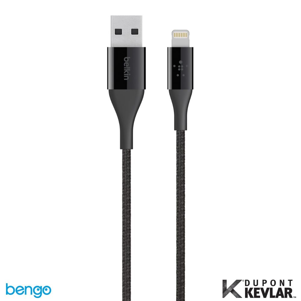  Cáp Belkin MIXIT↑™ DuraTek™ Lightning to USB 1.2m MFI - F8J207bt04 