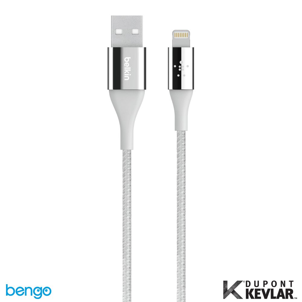  Cáp Belkin MIXIT↑™ DuraTek™ Lightning to USB 1.2m MFI - F8J207bt04 