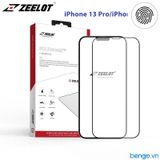  Dán Cường Lực iPhone 16e/14/13/13 Pro ZEELOT SOLIDsleek Chống Vân Tay 