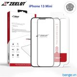  Dán Cường Lực iPhone 13 Mini ZEELOT SOLIDsleek Chống Vân Tay Kèm Kit Dán 