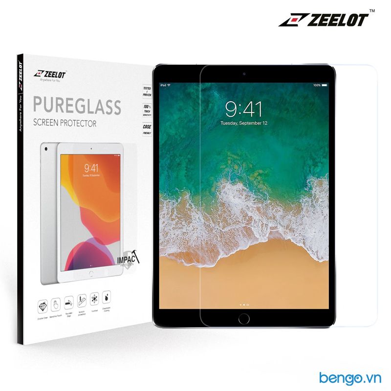  Dán Cường Lực iPad Air 10.5 2019/Pro 10.5 Zeelot PureGlass 2.5D 