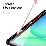  Bao da Samsung Galaxy Tab S10 FE Plus Duxducis Magi Series nắp gập tam giác có thể tháo rời 