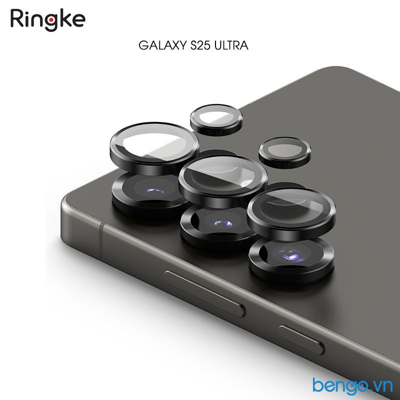  Bộ 2 dán camera Samsung Galaxy S25 Ultra RINGKE Lens Frame Glass 