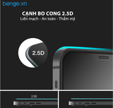  Dán cường lực iPhone 12 Pro Max JCPAL Preserver Full màn hình 