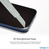  Dán Cường Lực IPhone 16e/14/13/13 Pro HODA Full Clear AGbC Corning Kèm Khung Dán 