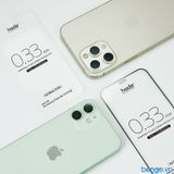  Dán Cường Lực IPhone 16e/14/13/13 Pro HODA Full Clear AGbC Corning Kèm Khung Dán 