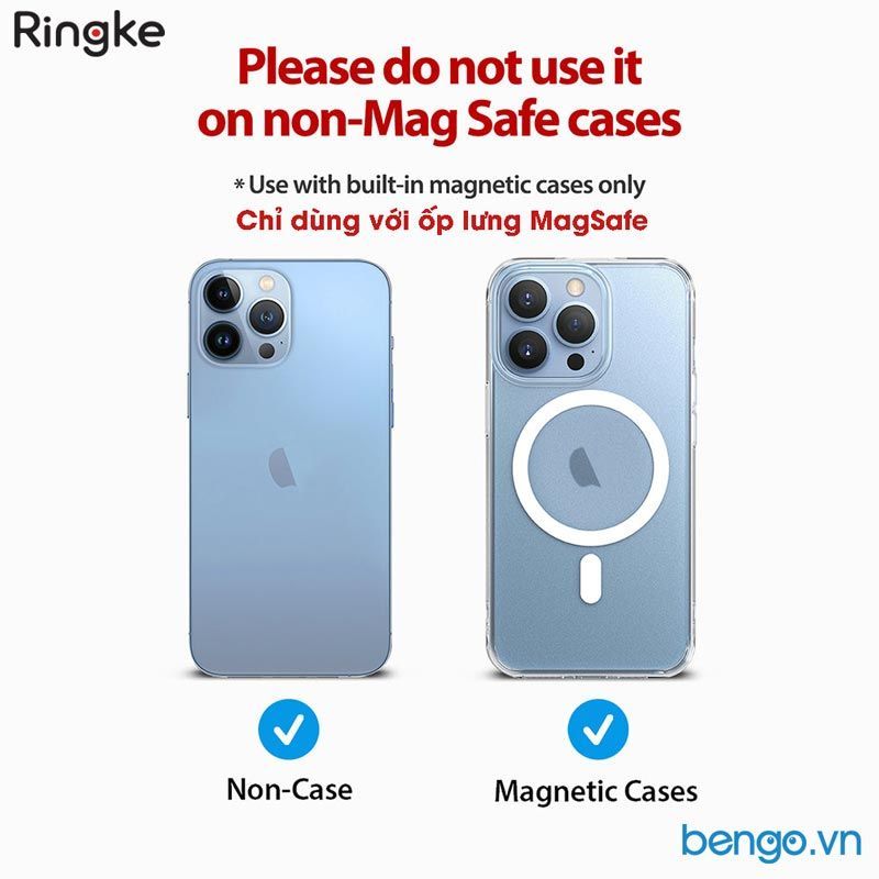  Ngăn Đựng Thẻ MagSafe RINGKE Magnetic Slot Card Holder 